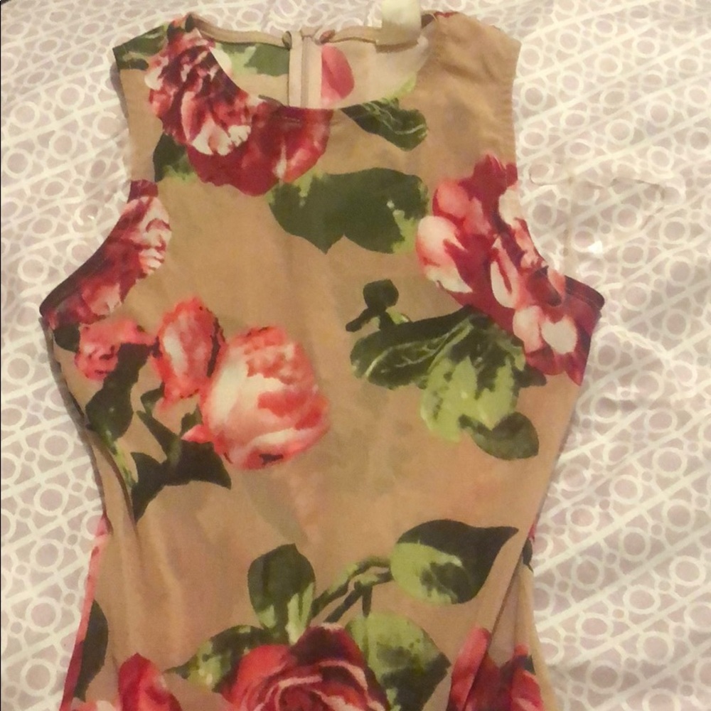 Floral bodysuit